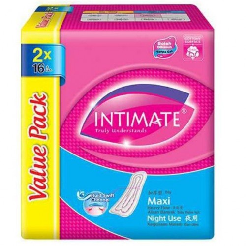M100 INTIMATE NIGHT USE MAXI 2 X16'S