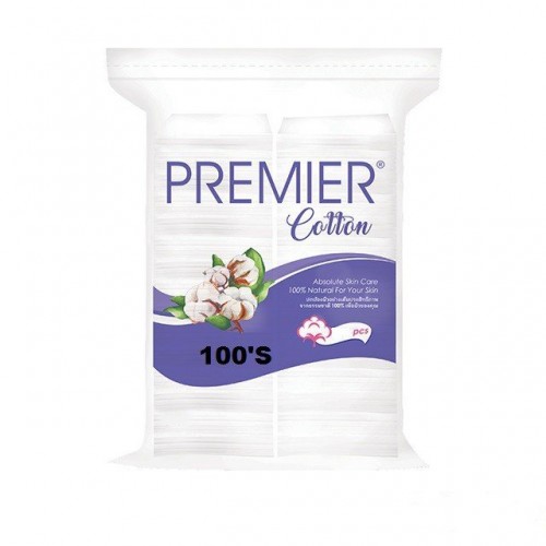 PREMIER FACIAL COTTON 100'S