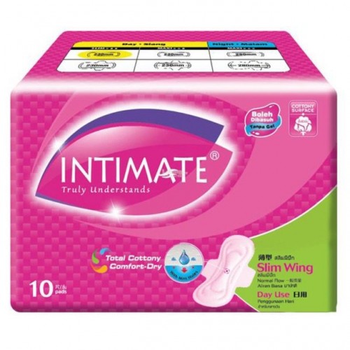 P52 INTIMATE DAY USE SLIM(WING) 10'S