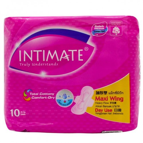 P14 INTIMATE DAY USE MAXI(WING) 10'S