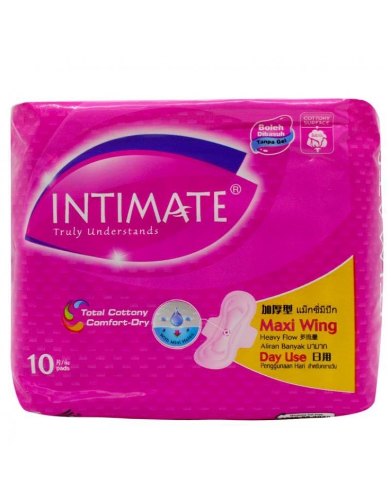 P14 INTIMATE DAY USE MAXI(WING) 10'S