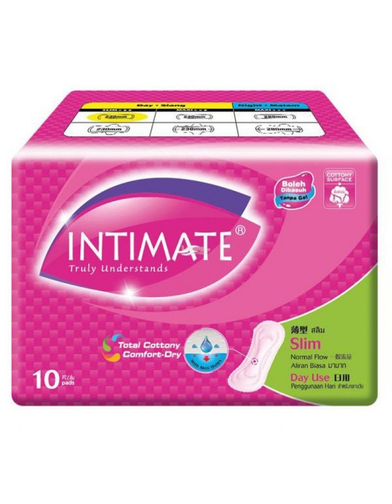 P24 INTIMATE DAY USE SLIM 10'S