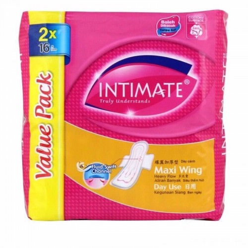 M27 INTIMATE DAY USE MAXI(WING) 2 X16'S