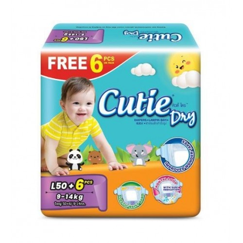CUTIE DRY (L) 56PCS