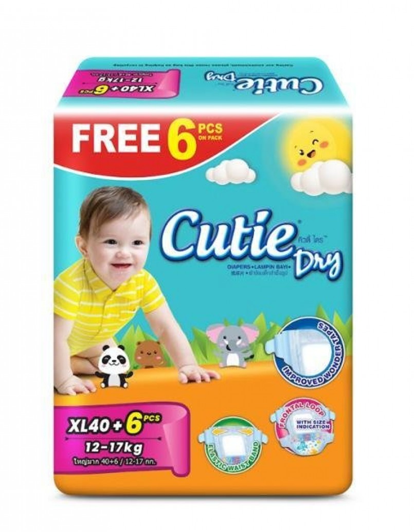 CUTIE DRY (XL) 46PCS