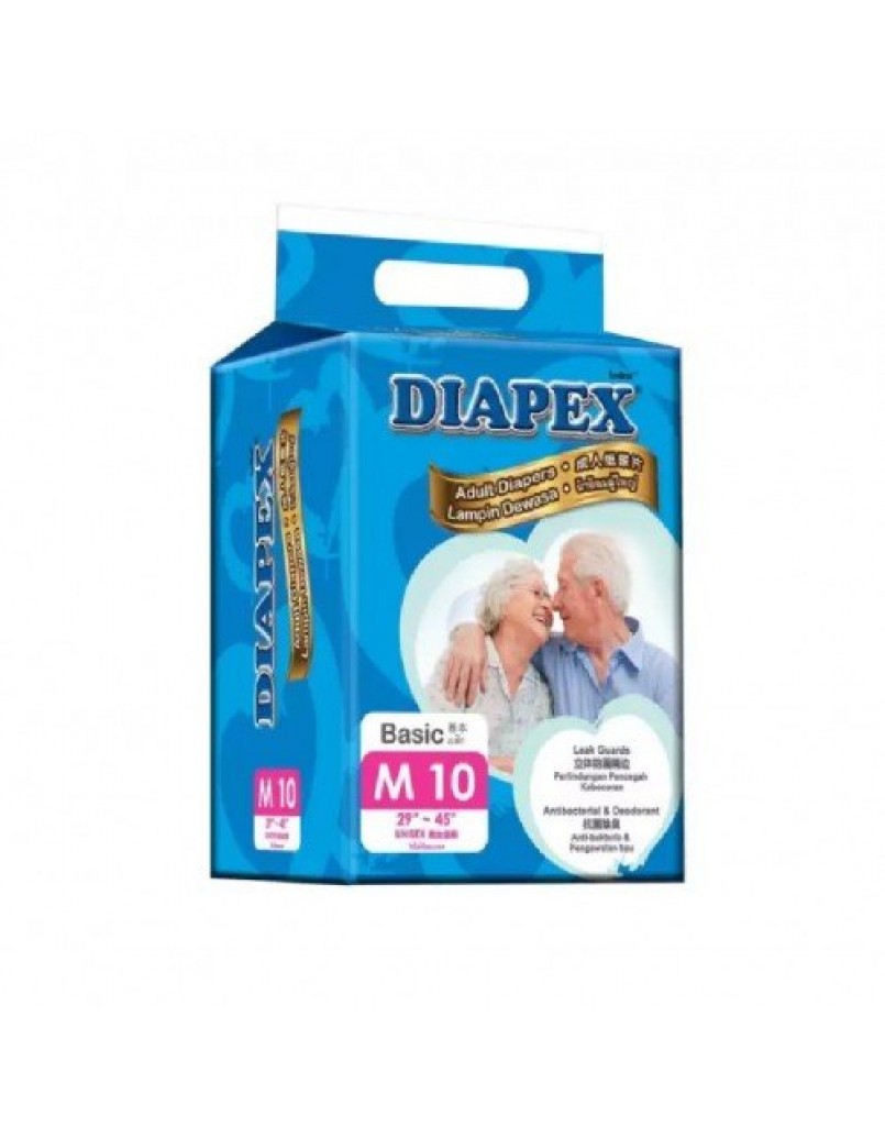 DIAPEX BASIC ADULT DIAPERS M10