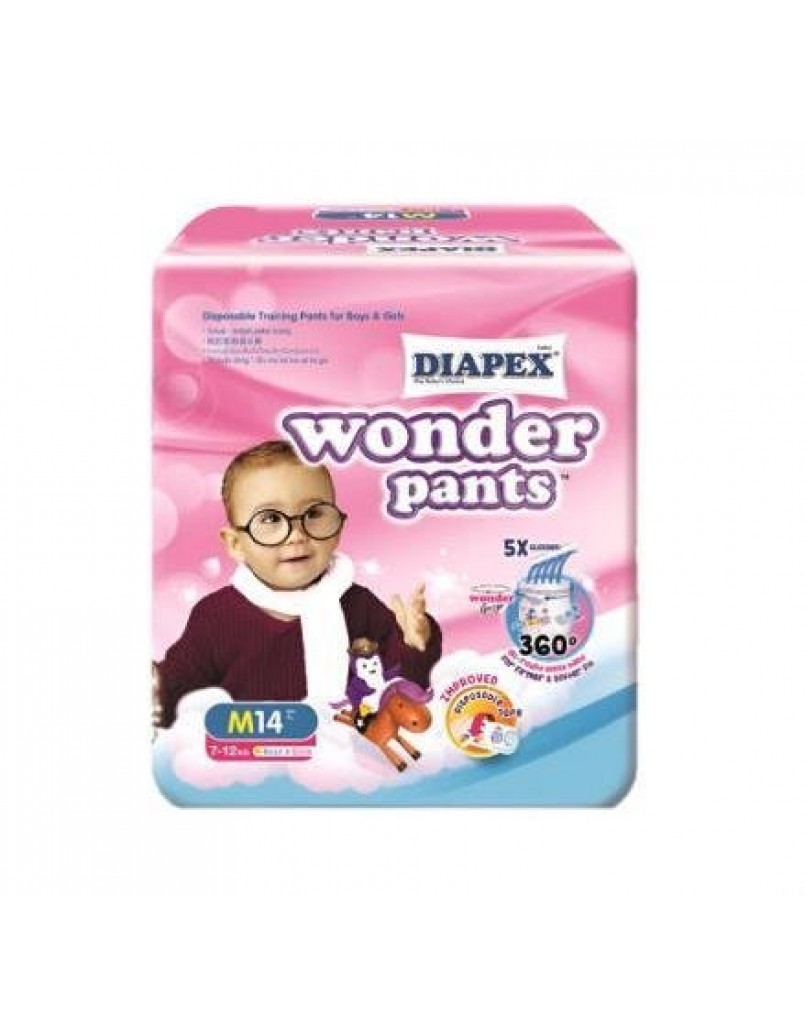 DIAPEX WONDER PANTS(M) 14PCS