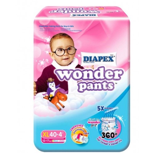 DIAPEX WONDER PANTS(XL) 40+4PCS