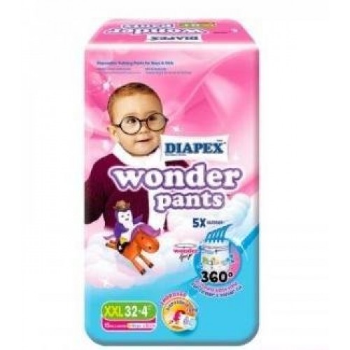 DIAPEX WONDER PANTS(XXL) 32+4PCS