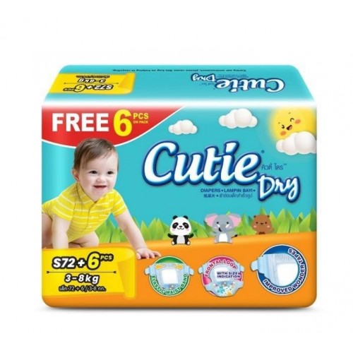 CUTIE DRY (S) 78PCS