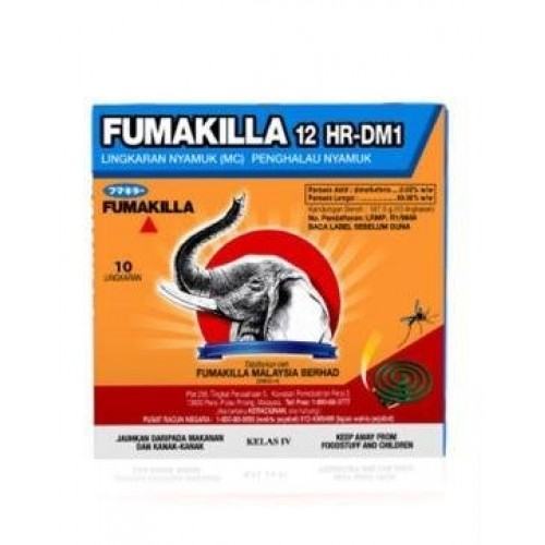 FUMAKILLA COIL 12HR 10'S