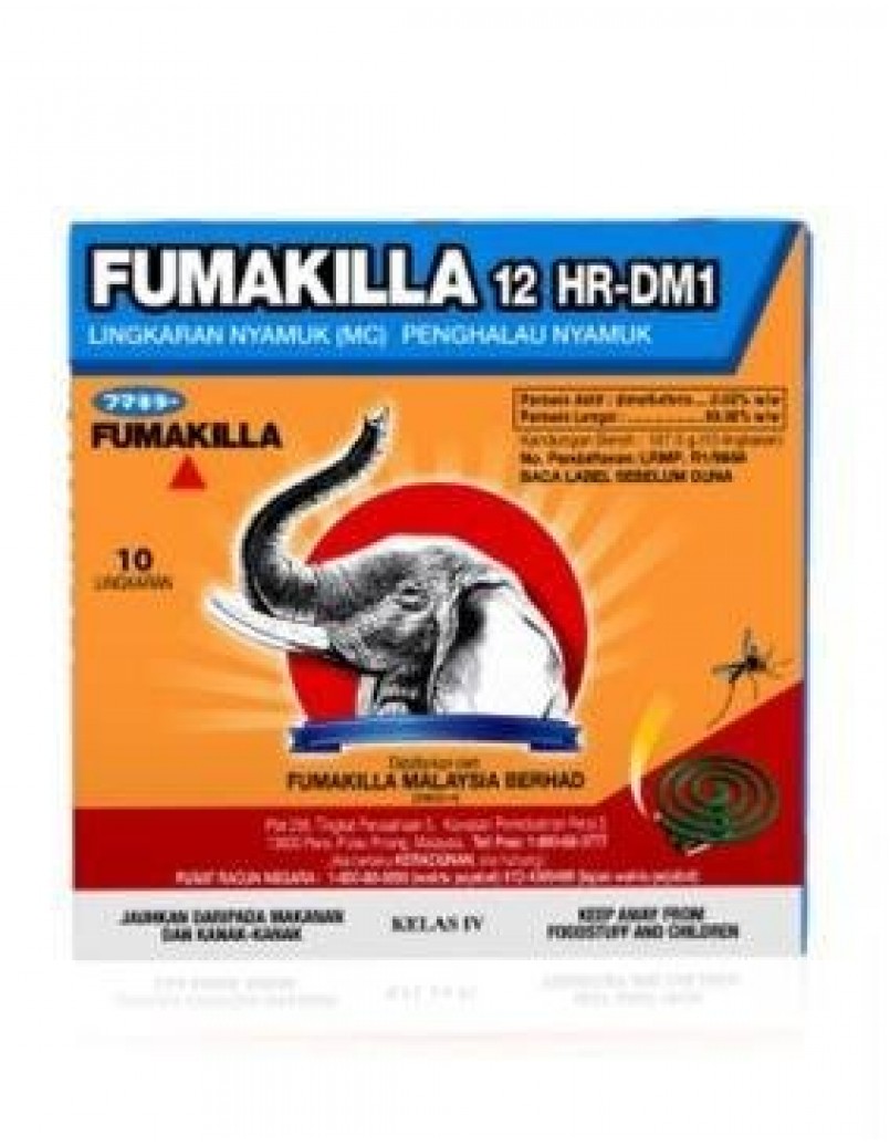 FUMAKILLA COIL 12HR 10'S