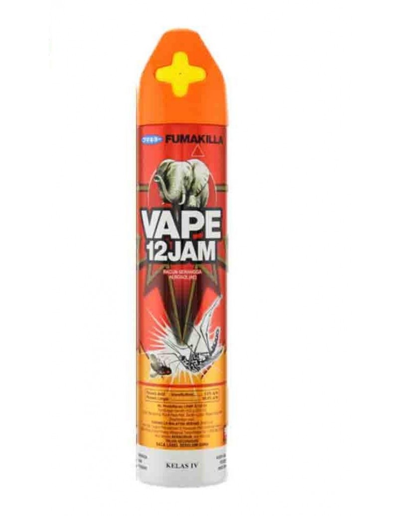 FUMAKILLA 12JAM VAPE AEROSOL 150G