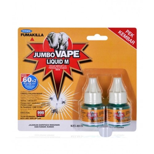 FUMAKILLA JUMBO VA LIQ M TWIN PACK 60N