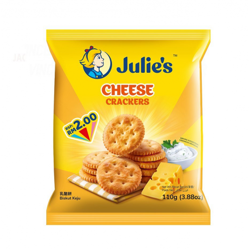 JULIE'S CHEESE CRACKERS 110G
