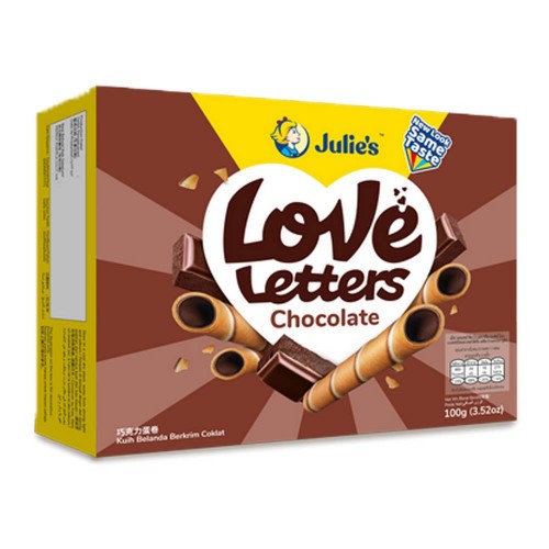 JULIE'S LOVE LETTERS (CHOCO) 100G