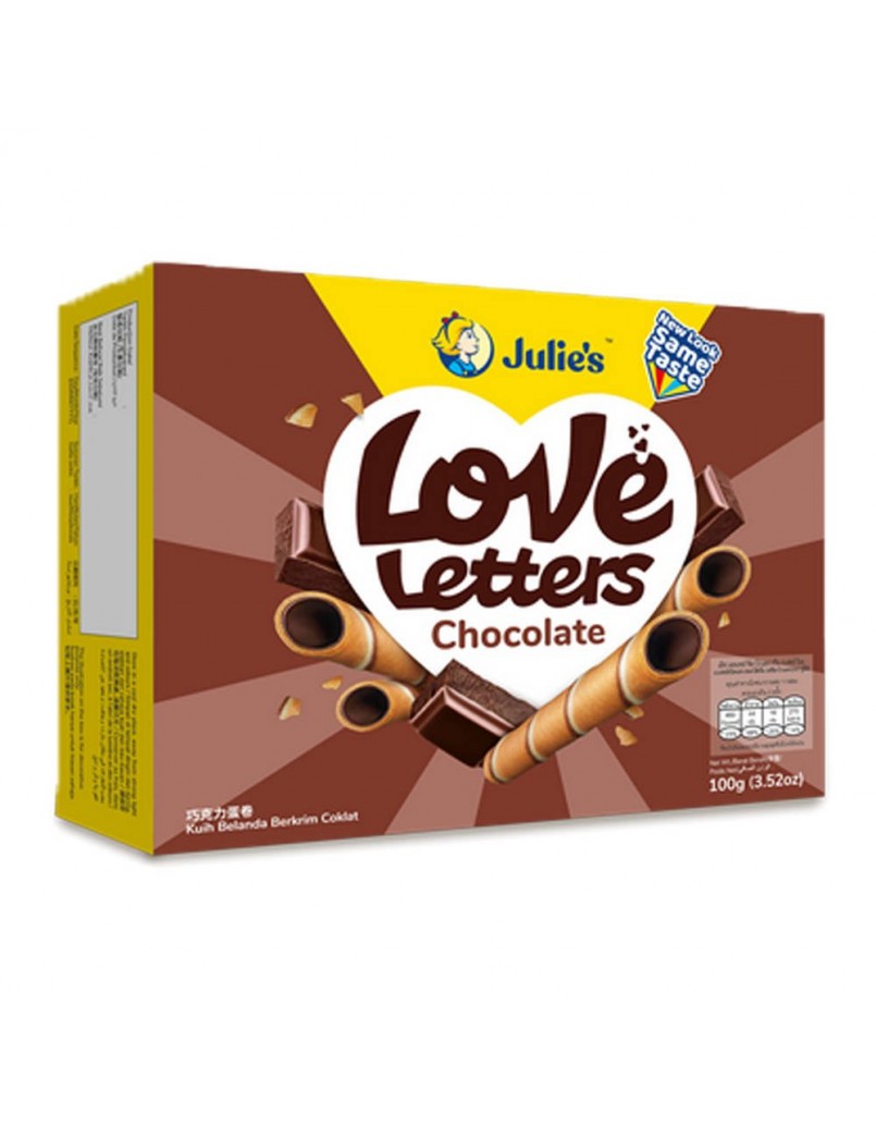 JULIE'S LOVE LETTERS (CHOCO) 100G