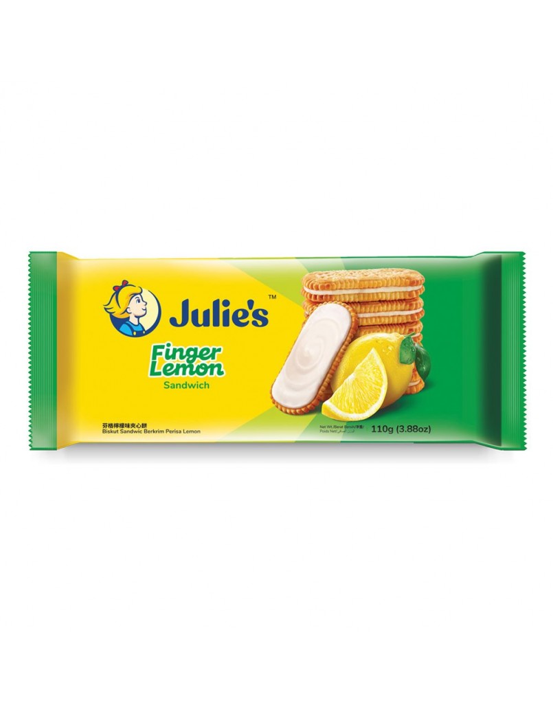 JULIE'S LEMON CREAM SANDWISH 126G