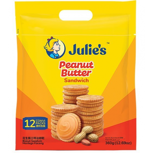 JULIE'S PEANUT BUTTER SANDWICH 360G