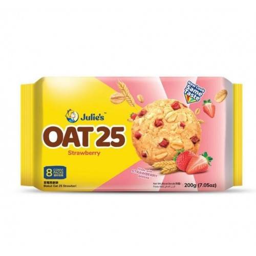 JULIE'S OAT25 STAWBERRY 200G