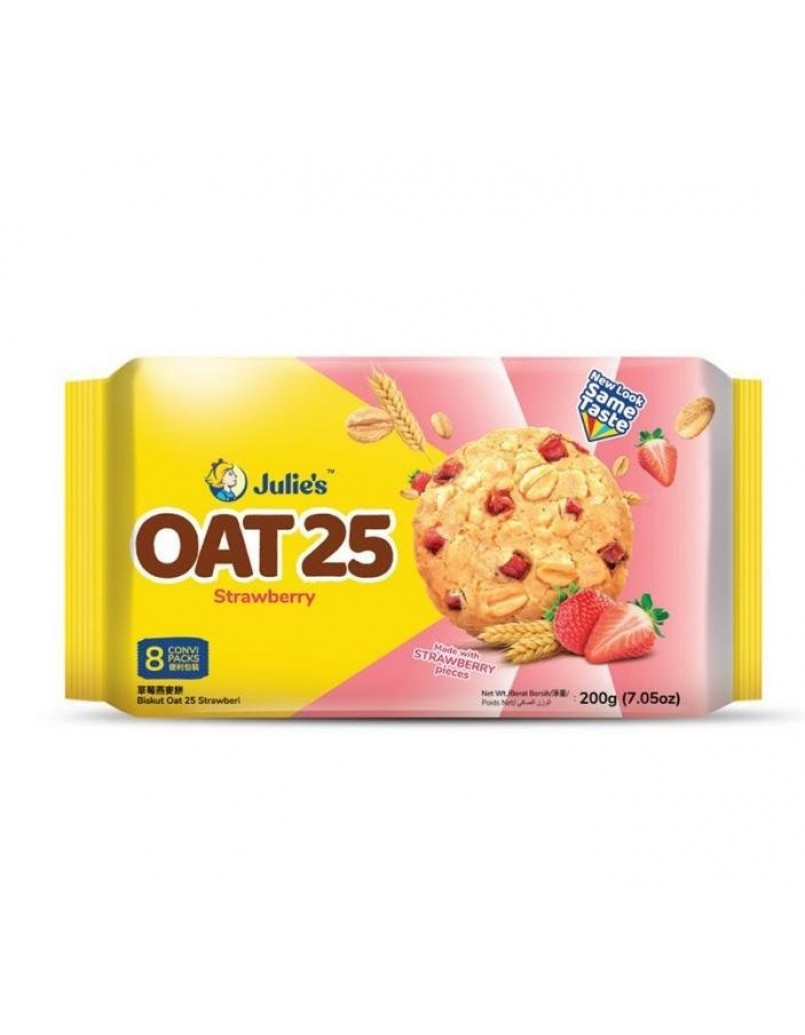 JULIE'S OAT25 STAWBERRY 200G