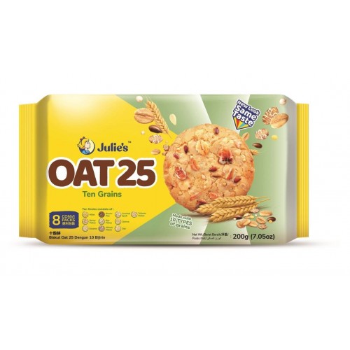 JULIE'S OAT25 TEN GRAINS 200G