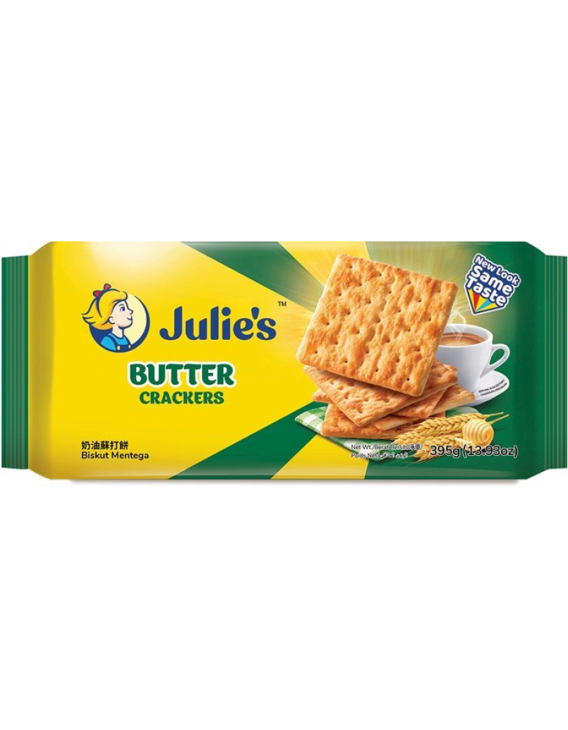 JULIE'S BUTTER CRACKERS 395G