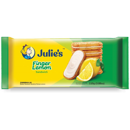 JULIE'S FINGER LEMON SANWICH 110G