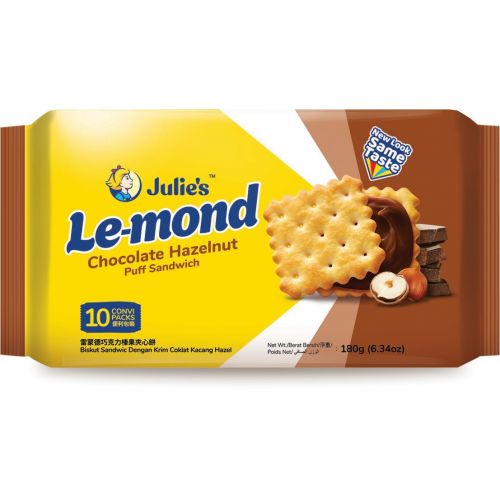 JULIE'S LE-MOND HAZELNUT 180G