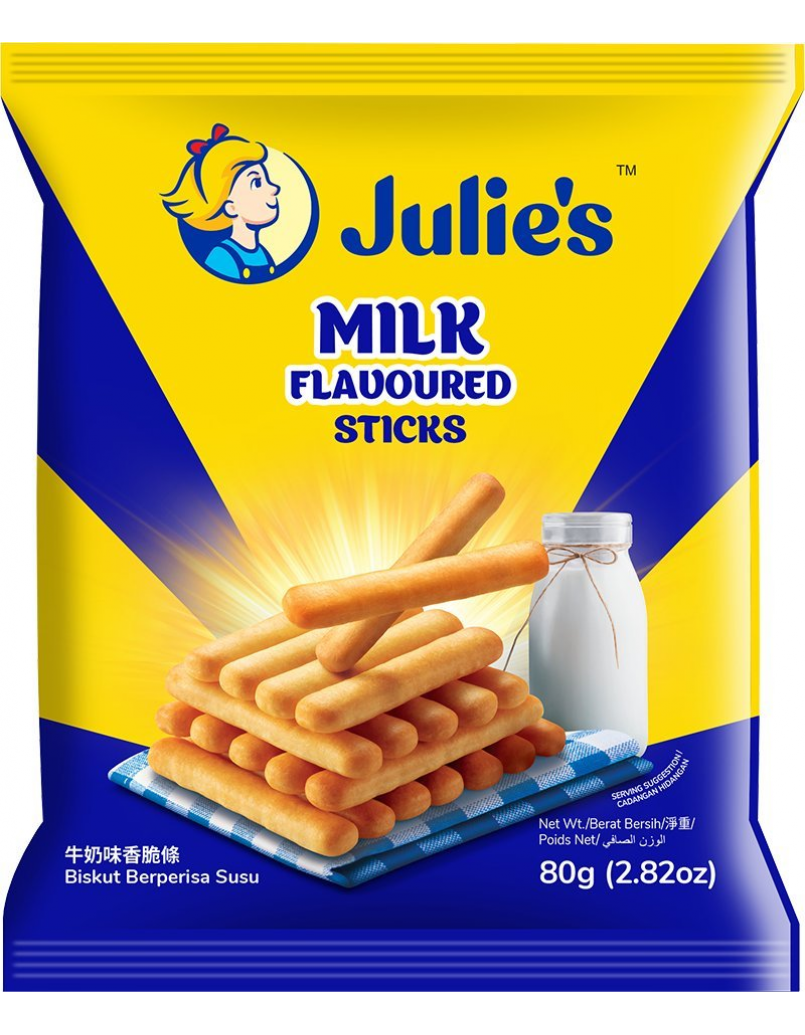 JULIE'S MILK STICKS 80G