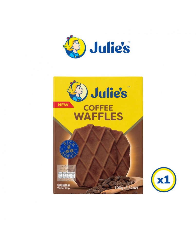 JULIE'S COFFEE WAFFLES 100G