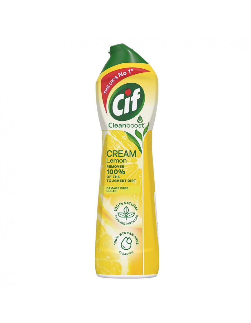 CIF CREAM CLEAR LEMON 500ML