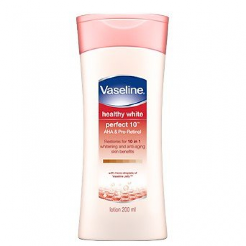 VASELINE HEALTHY WHITE PERFECT10 200ML