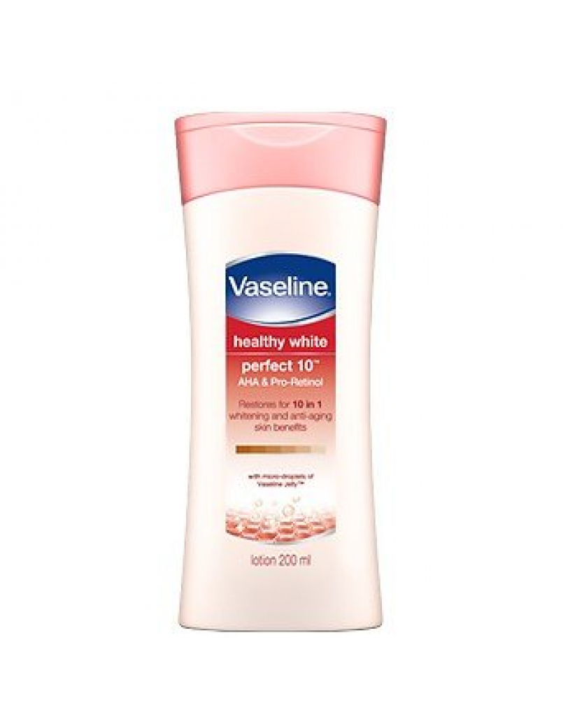 VASELINE HEALTHY WHITE PERFECT10 200ML