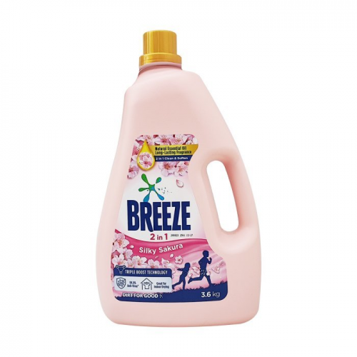 BREEZE LIQUID SILKY SAKURA 3.6KG