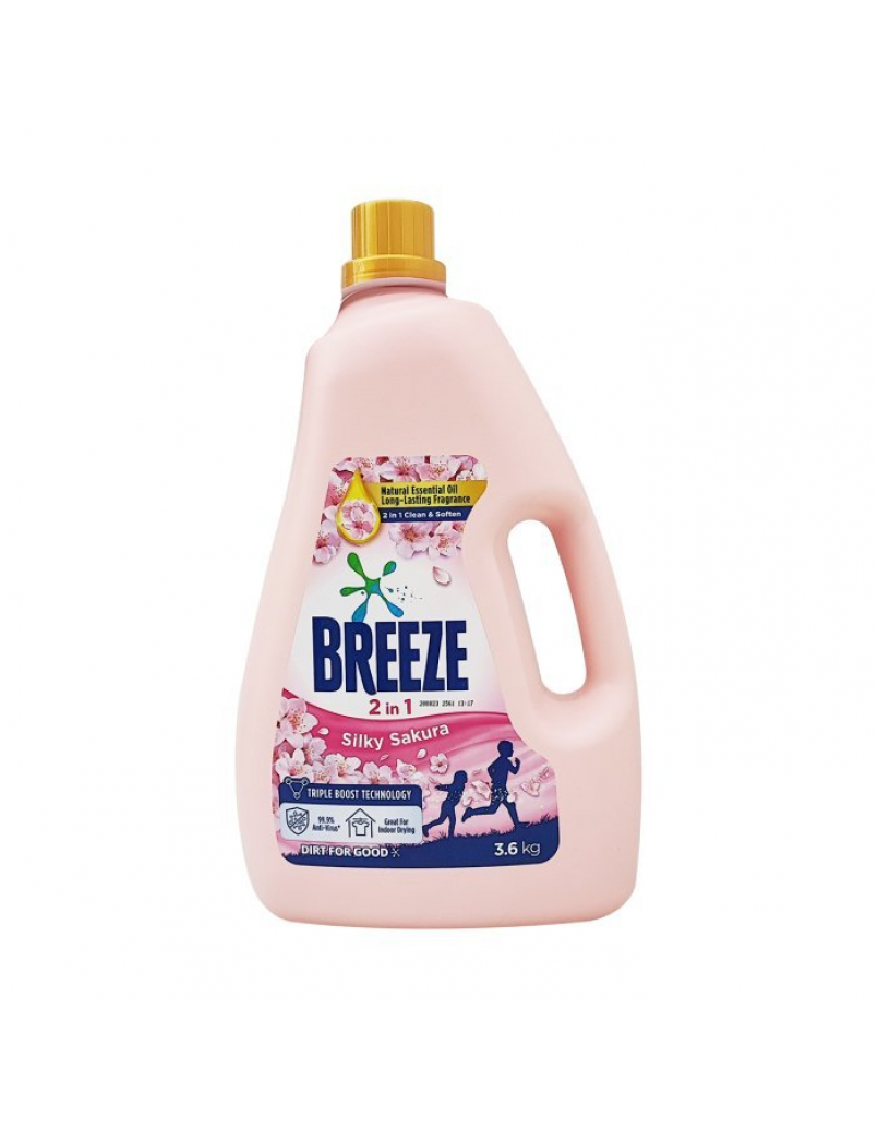 BREEZE LIQUID SILKY SAKURA 3.6KG