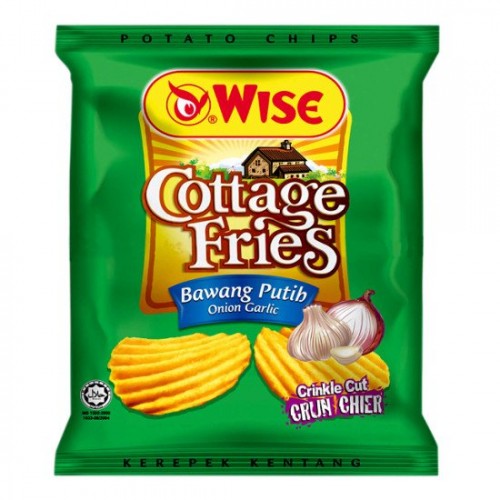 WISE COTTAGE FRIES ONION GARLIC 70G