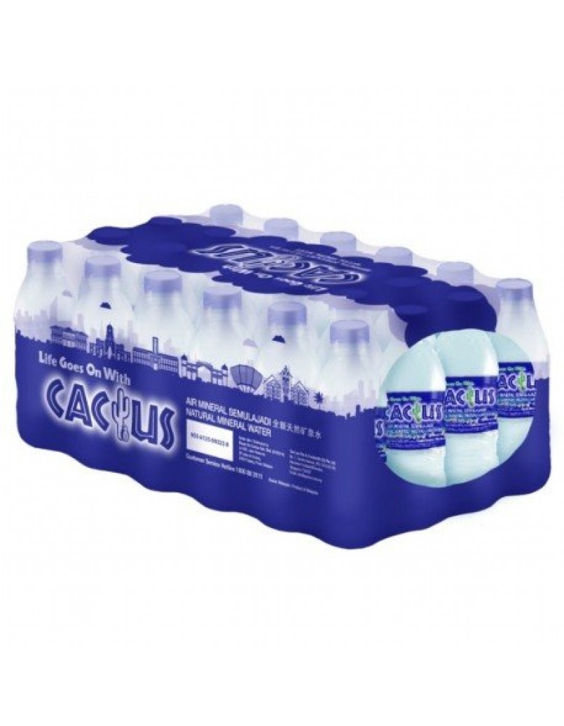 CACTUS MINERAL WATER 24 X250ML