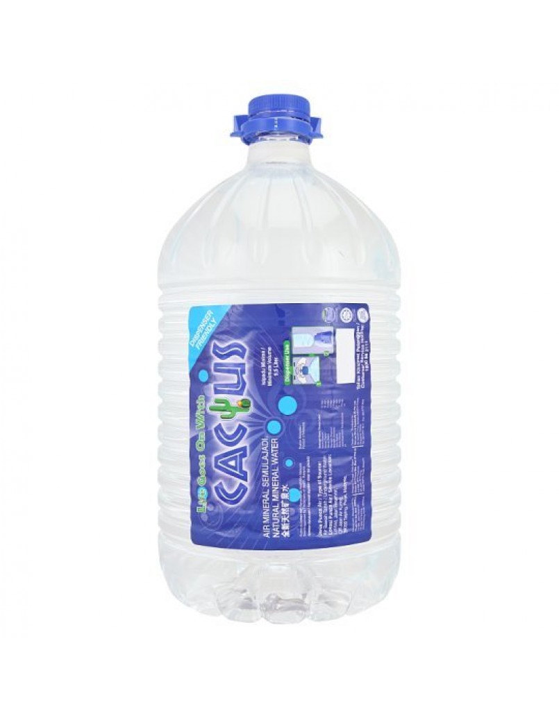 CACTUS MINERAL WATER 9.5L