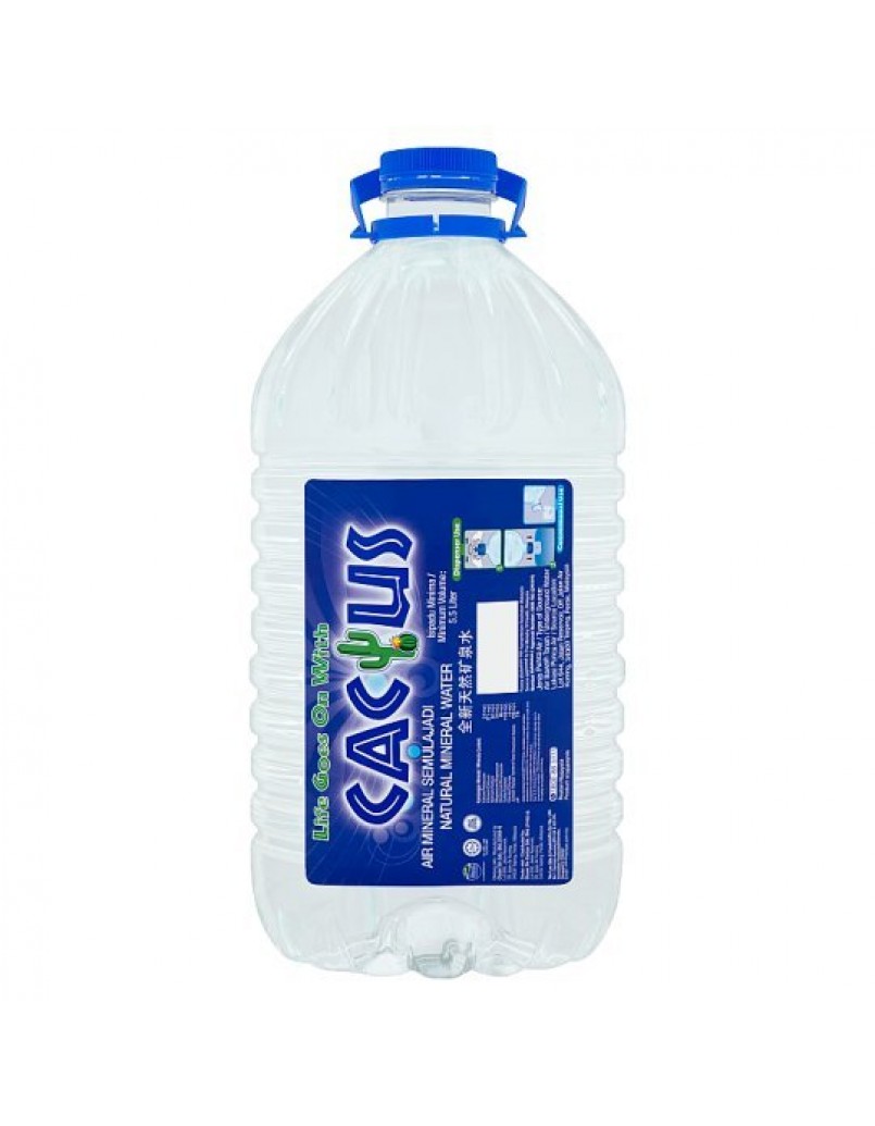 CACTUS MINERAL WATER 5.5L