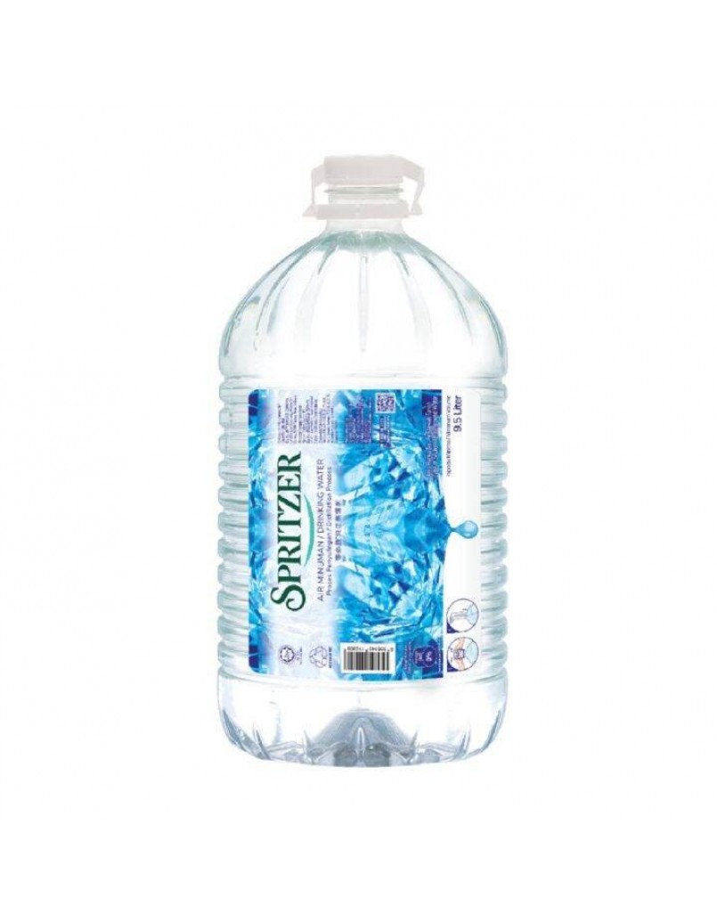 SPRITZER DISTILLED WATER 9.5L