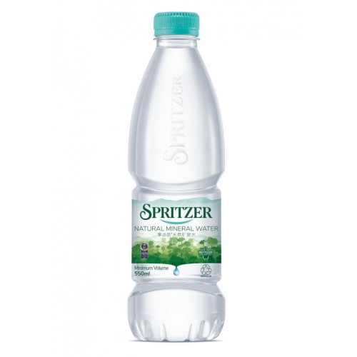 SPRITZER MINERAL WATER 550ML