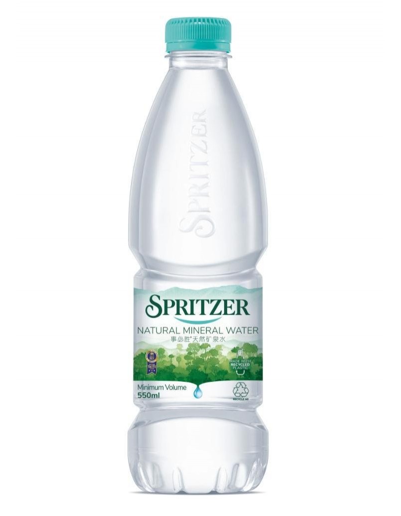 SPRITZER MINERAL WATER 550ML