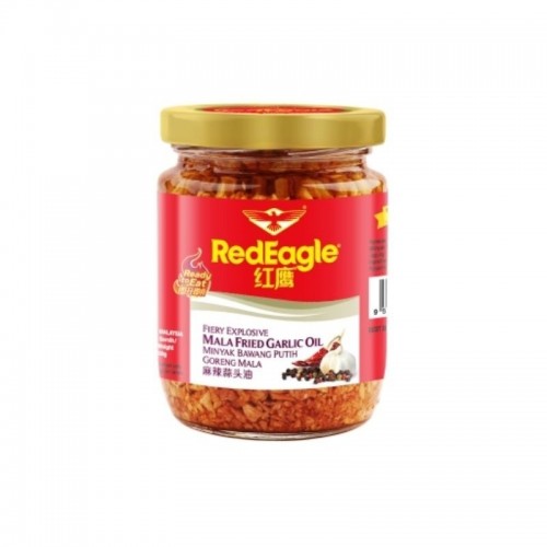 RED EAGLE MALA FRIED GARLIC OIL 200G