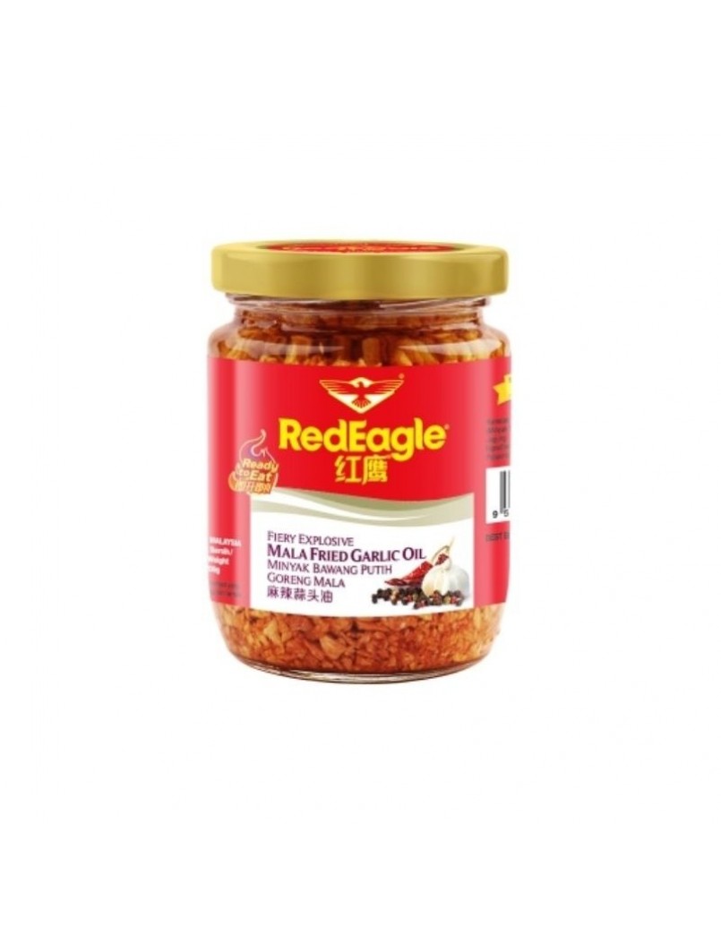 RED EAGLE MALA FRIED GARLIC OIL 200G