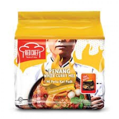 RED CHEF PENANG WHITE CURRY MEE 4 X100G