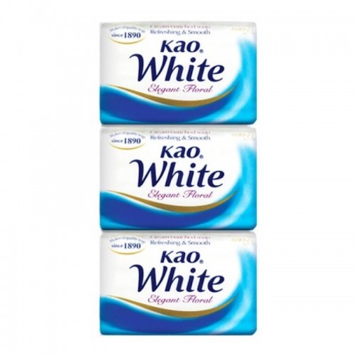 KAO WHITE SOAP ELEGENT FLORAL 3 X85G
