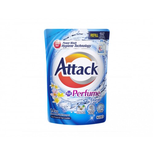 ATTACK LIQUID PLUS PERFUME(FLORAL) 1.4KG REFILL PACK