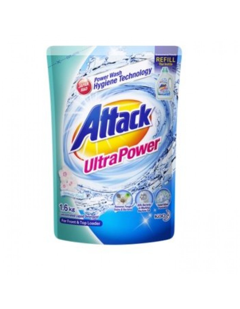 ATTACK LIQUID UNTRA POWER(AROMATIC) 1.6L REFILL PACK