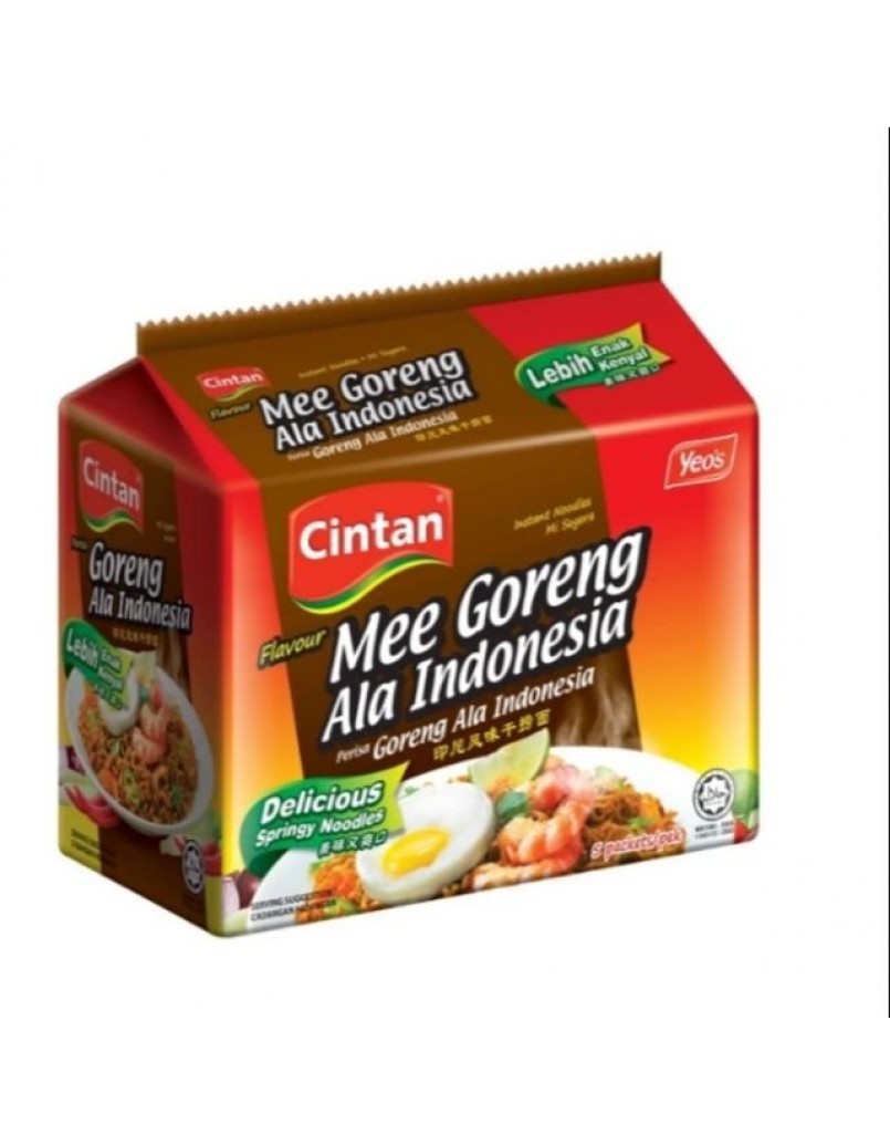 CINTAN MEE GORENG ALA INDONESIA 5 X75G